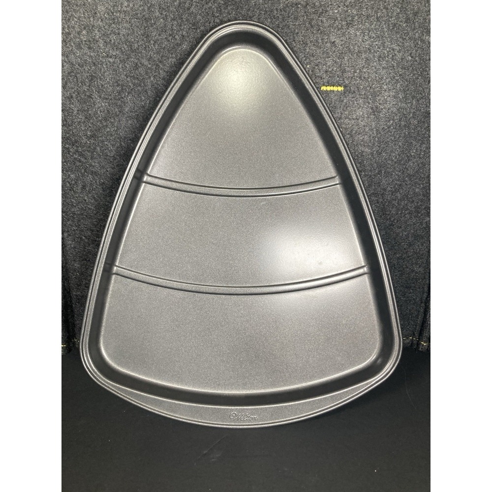 Wilton Candy Corn Shaped Nonstick Cookie Cake Pan Halloween Fall